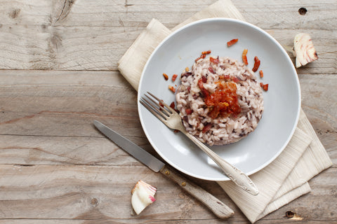 Risotto Radicchio and Stracchino