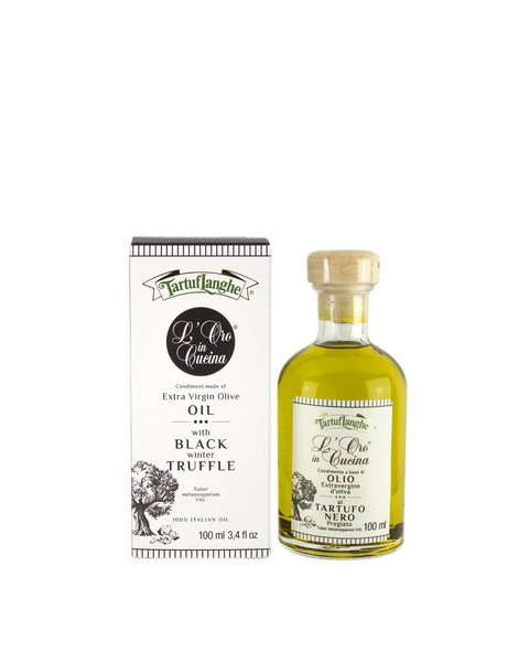Extra Virgin Olive Oil With Black Truffle Slices 3.38 Fl Oz
