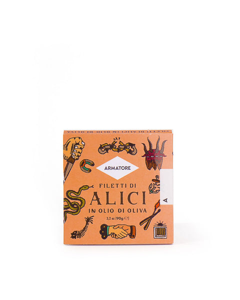 Anchovy Fillets in Olive Oil 3.17 oz