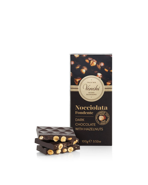 60% Dark Chocolate with Hazelnut Bar 3.52 Oz
