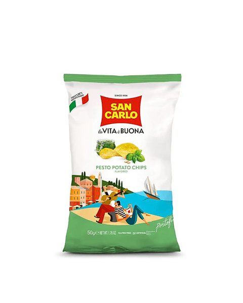 Pesto Potato Chips 1.76 Oz