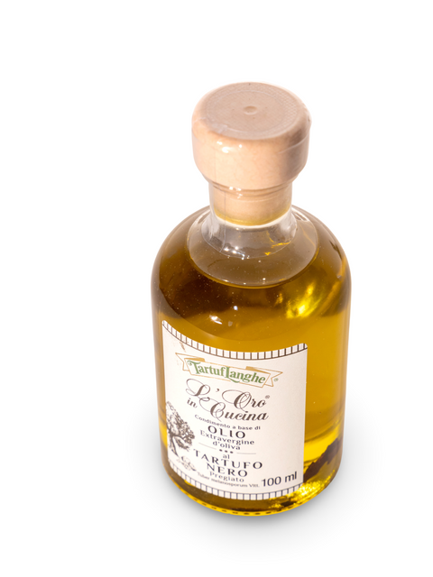 Extra Virgin Olive Oil With Black Truffle Slices 3.38 Fl Oz