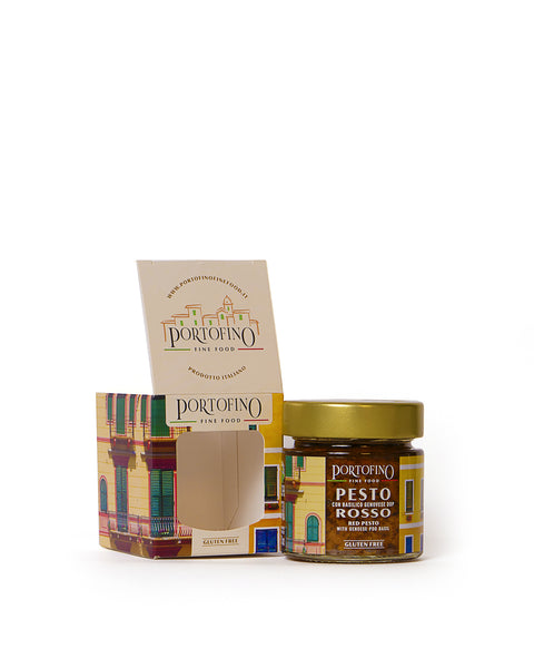 Red Pesto with PDO Genoese basil 3.5 Oz