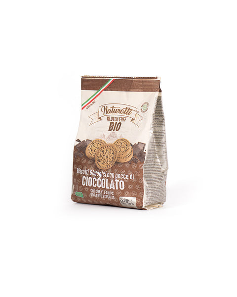 Organic Gluten-Free Italian Biscuits with Chocolate Chips 7.76 Oz