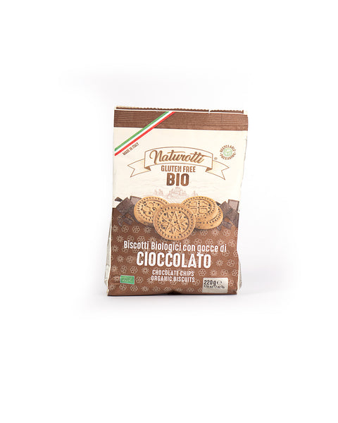 Organic Gluten-Free Italian Biscuits with Chocolate Chips 7.76 Oz