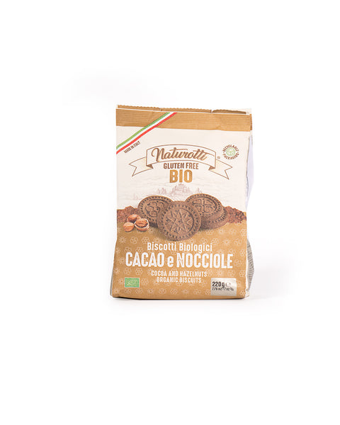 Cocoa & Hazelnut Biscuits Gluten Free 7.76 Oz