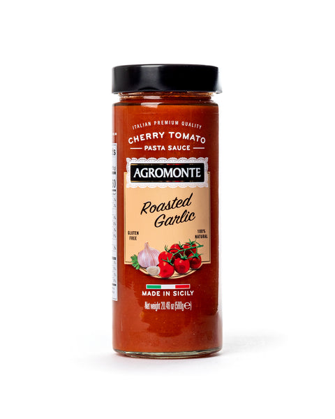 Cherry Tomato Pasta Sauce with Roasted Garlic 20.46 Oz - Magnifico Food