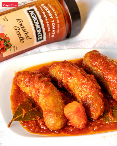 Cherry Tomato Pasta Sauce with Roasted Garlic 20.46 Oz - Magnifico Food
