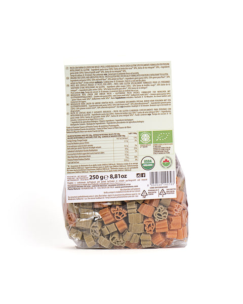 Kid Organic Red Lentil and Green Pea Pasta 8.81 Oz