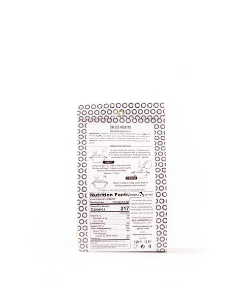 Cheese Risotto - Ready to Cook - 8.8 Oz - Magnifico Food