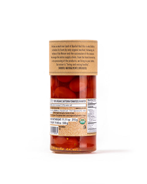 Organic Datterini Tomatoes in Water 11.11 Oz - Magnifico Food