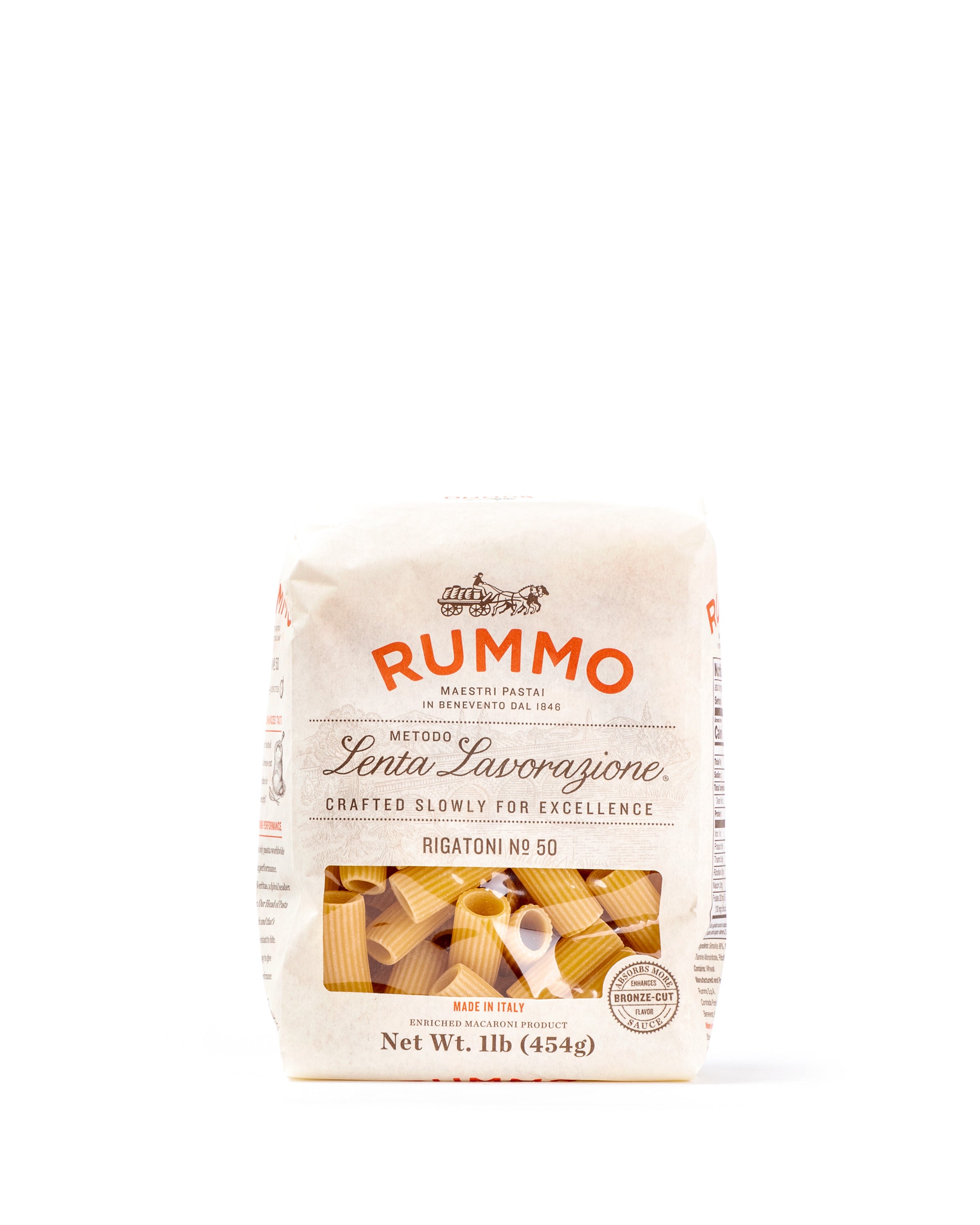 Italian Rigatoni Pasta - Rummo – Magnifico Food