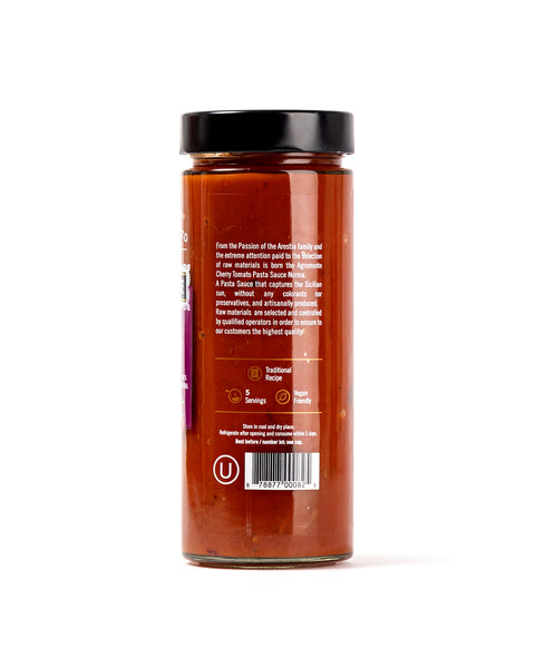 Norma Cherry Tomato Pasta Sauce with Eggplants 20.46 Oz - Magnifico Food