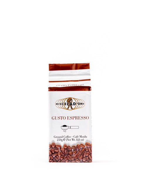 Gusto Espresso Ground Coffee 8.8 Oz - Magnifico Food