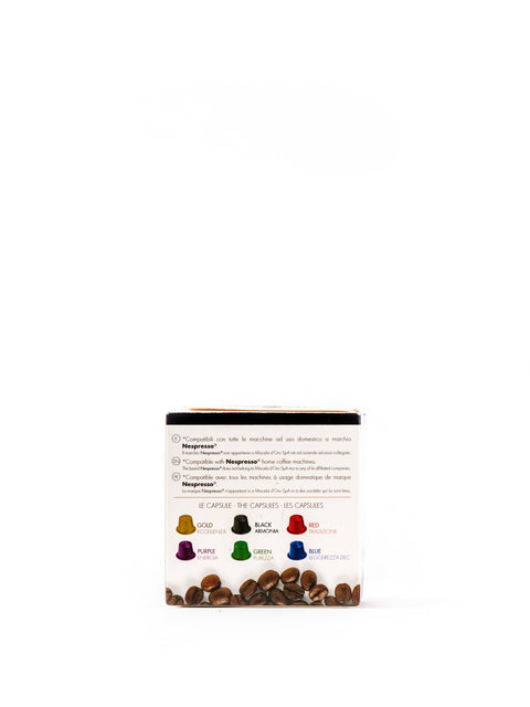 Black Armonia 10 Espresso Capsules 1.76 Oz - Magnifico Food