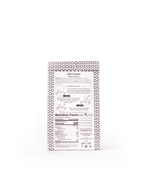 Truffle Risotto - Ready to Cook - 8.8 Oz - Magnifico Food