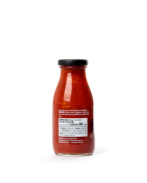 Norma Pasta Sauce of Cherry tomato and Eggplants 9.17 Oz - Magnifico Food