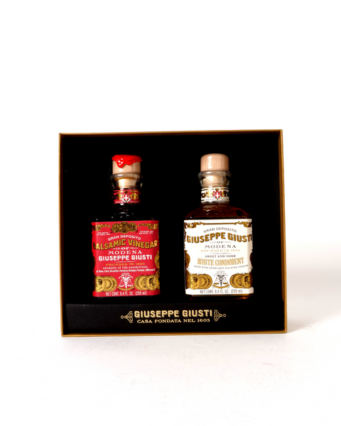 Gift Box with White and Balsamic Vinegar of Modena