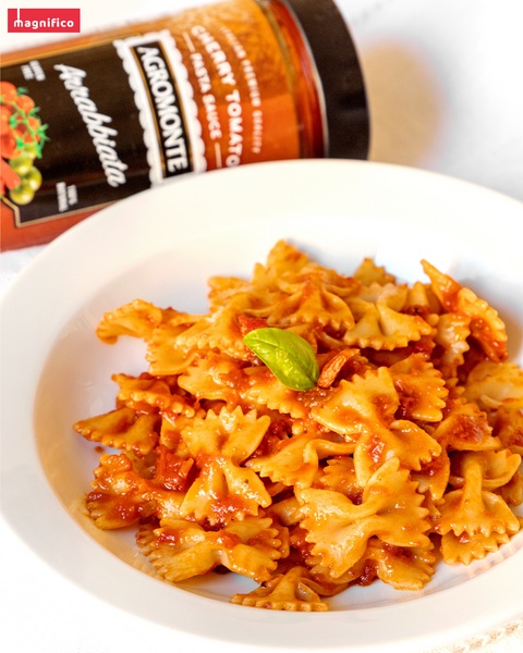 Arrabbiata Pasta Sauce of Cherry Tomato and Hot Pepper 20.46 Oz - Magnifico Food