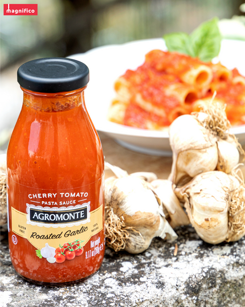 Pasta Sauce of Cherry tomato and Roasted Garlic 9.17 Oz - Magnifico Food