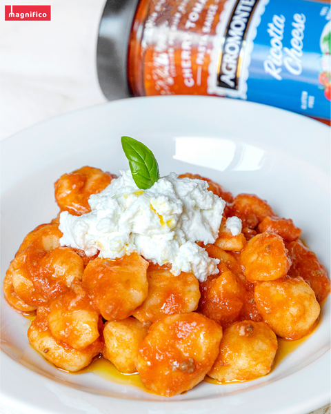 Cherry Tomato Pasta Sauce with Ricotta Cheese 20.46 Oz - Magnifico Food