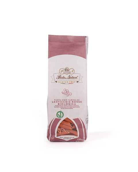 Organic Red Lentil Penne Gluten-Free Pasta 8.81 Oz