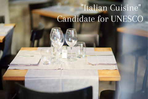 "Italian Cuisine" Candidate for UNESCO Intangible Cultural Heritage Status