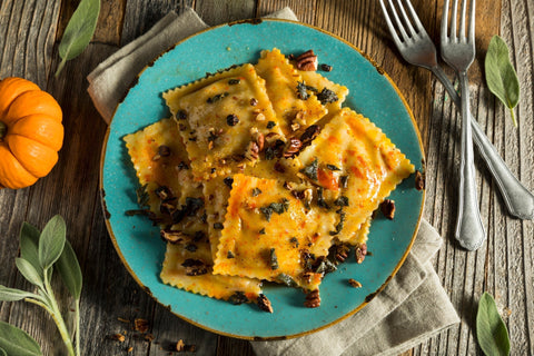 Tortelli alla MANTOVANA with Pumpkin