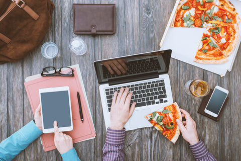 Did the pandemic change lunch and snacks at work?