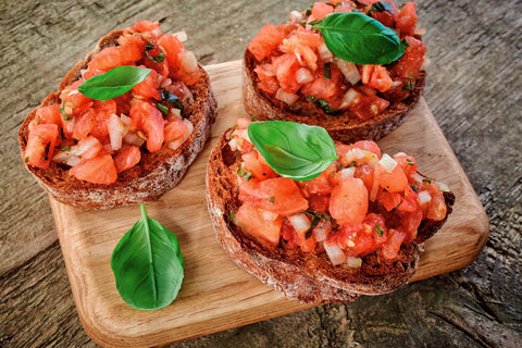 BRUSCHETTA, The Classic Italian Antipasto