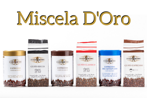 Miscela D'Oro, the story of traditional Italian coffee