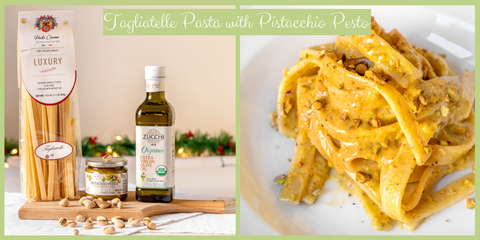 Tagliatelle with Pistacchio Pesto