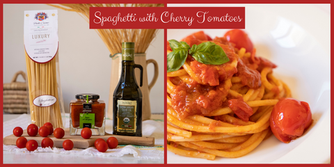 Spaghetti with Cherry Tomato Sauce