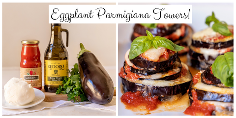Eggplant Parmigiana Towers Recipe