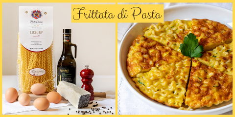 FRITTATA di pasta! (or... pasta omelette)