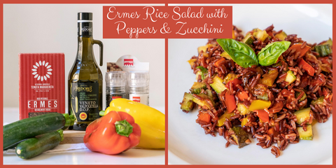 Ermes Rice Salad with Peppers & Zucchini