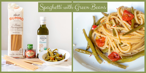 Spaghetti with Green Beans