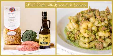 Pasta with Broccoli & Saugase