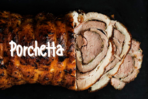 PORCHETTA, a pork & herb delicacy!