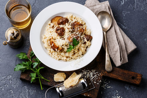 Cook to impress: risotto ai funghi porcini