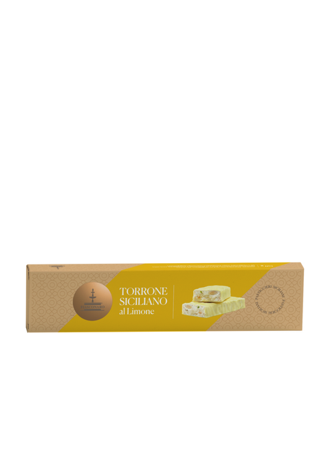 Artisanal Italian Lemon Torrone 5.29 Oz