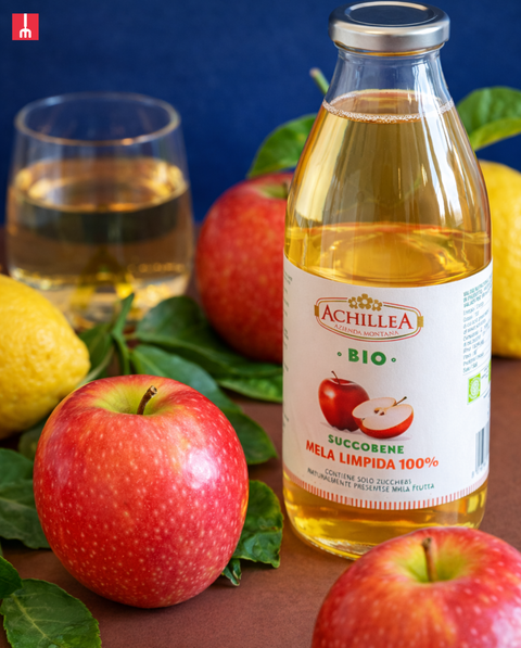 Succobene 100% Organic Apple Juice 6.76 Fl Oz