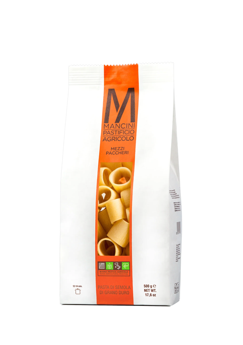 Mezzi Paccheri Pasta 17.6 Oz