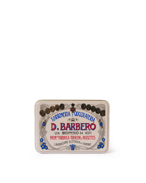 Metal Cream Box with Sweet Truffles 4.58 Oz