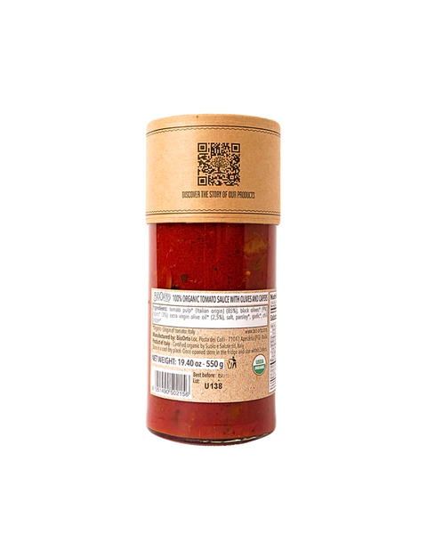 Organic Puttanesca Tomato Sauce 19.4 Oz