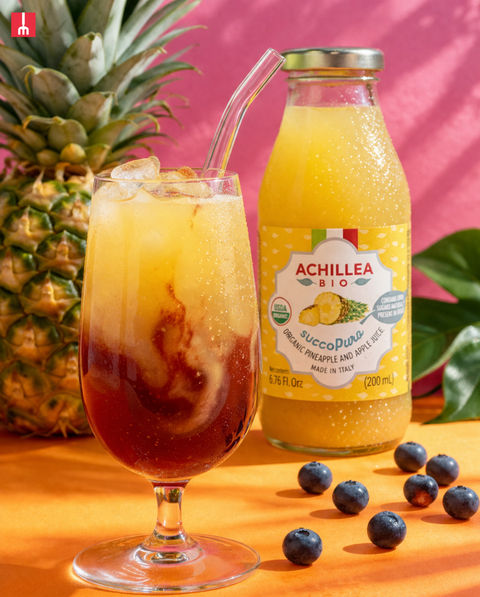 Succobene 100% Organic Pineapple Juice 6.76 Fl Oz