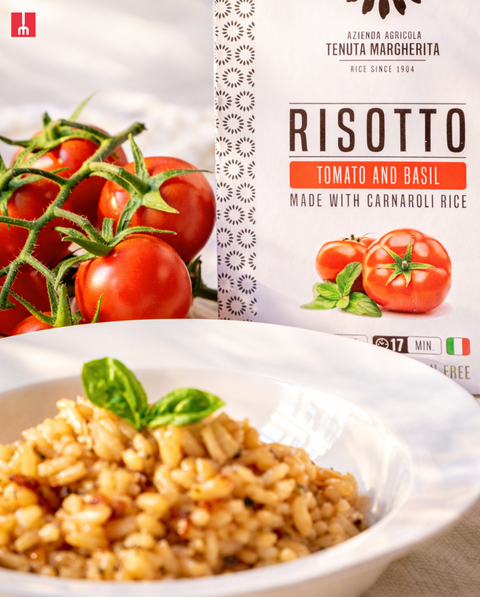 Tomato & Basil Risotto - Ready to Cook - 8.8 Oz