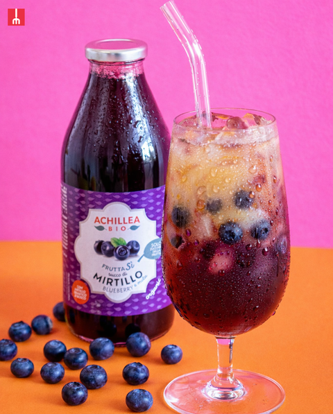 Succobene 100% Organic Blueberry Juice 6.76 Fl Oz