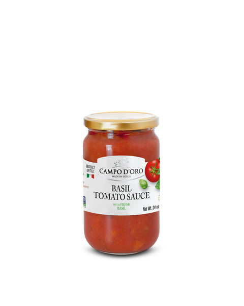 Basil Tomato Sauce 24 Oz