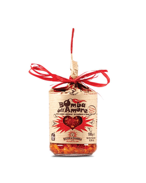 Calabrese Bomba d'Amore Hot Pepper Sauce 9.87 OZ